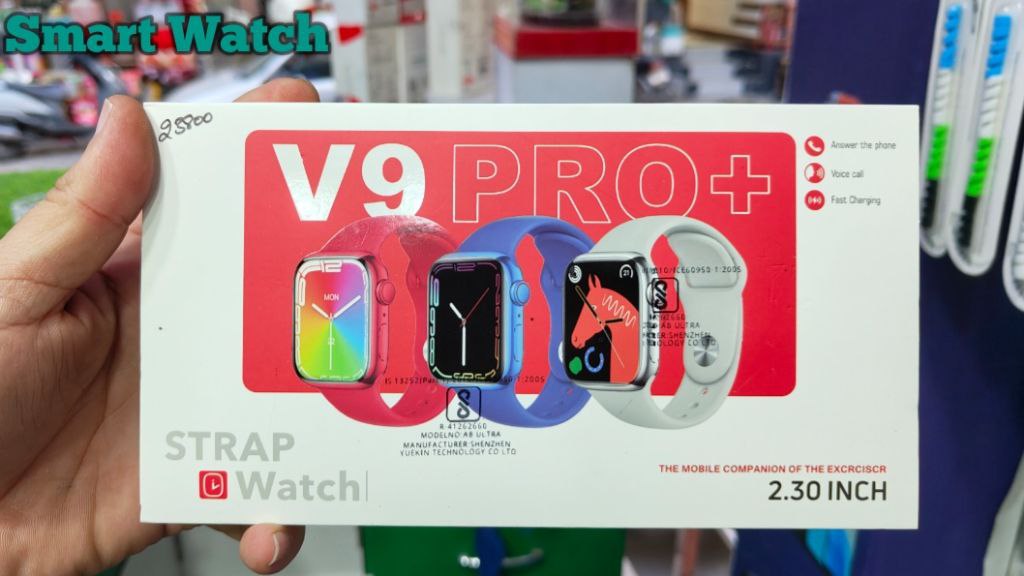 V9 PRO + Full Screen Touch Watch