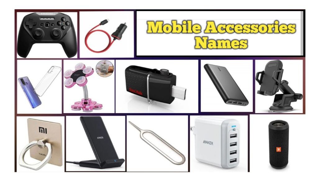 Mobile Accessories names
