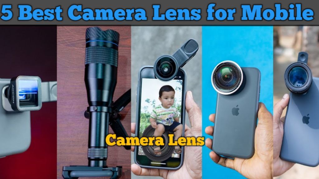 Apexel 5-in-1 Professional HD Mobile Phone Camera Lens