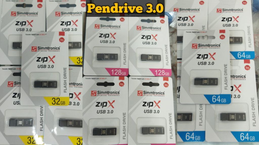 Simmtronics 128GB ZipX USB Drive 3.0